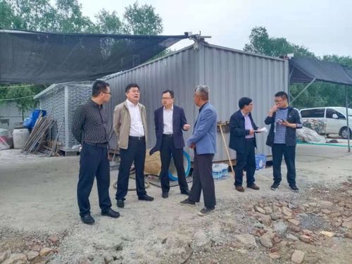 县发展和改革局到开发区调研重点项目建设