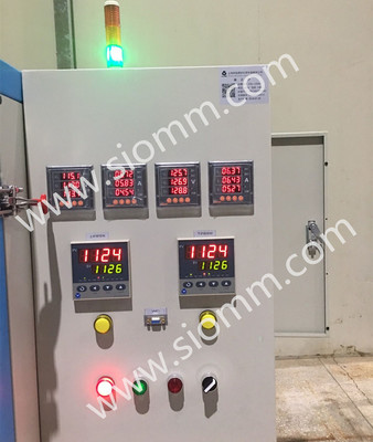 8月1日,惠州比亚迪公司对我司生产的2台箱式炉SXL-1200C/SXL-1200D验收完毕
