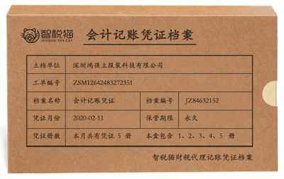 一般纳税人企业代做账服务案例-深圳鸿强立服装科技做账案例